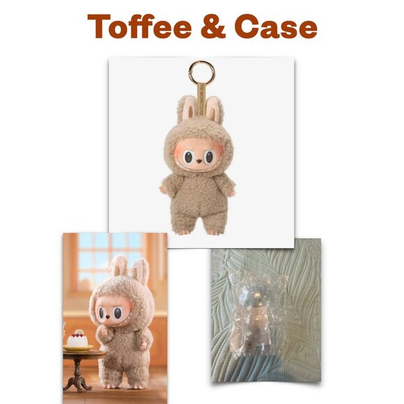 AUTHENTIC Pop Mart Exciting Macaron TOFFEE & Hard Protective Case too! 😍 - Picture 1 of 10